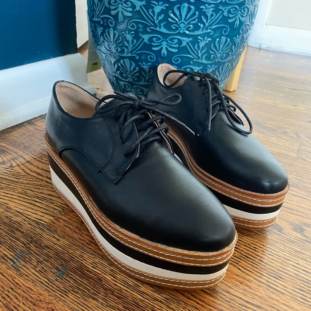 Platform oxfords